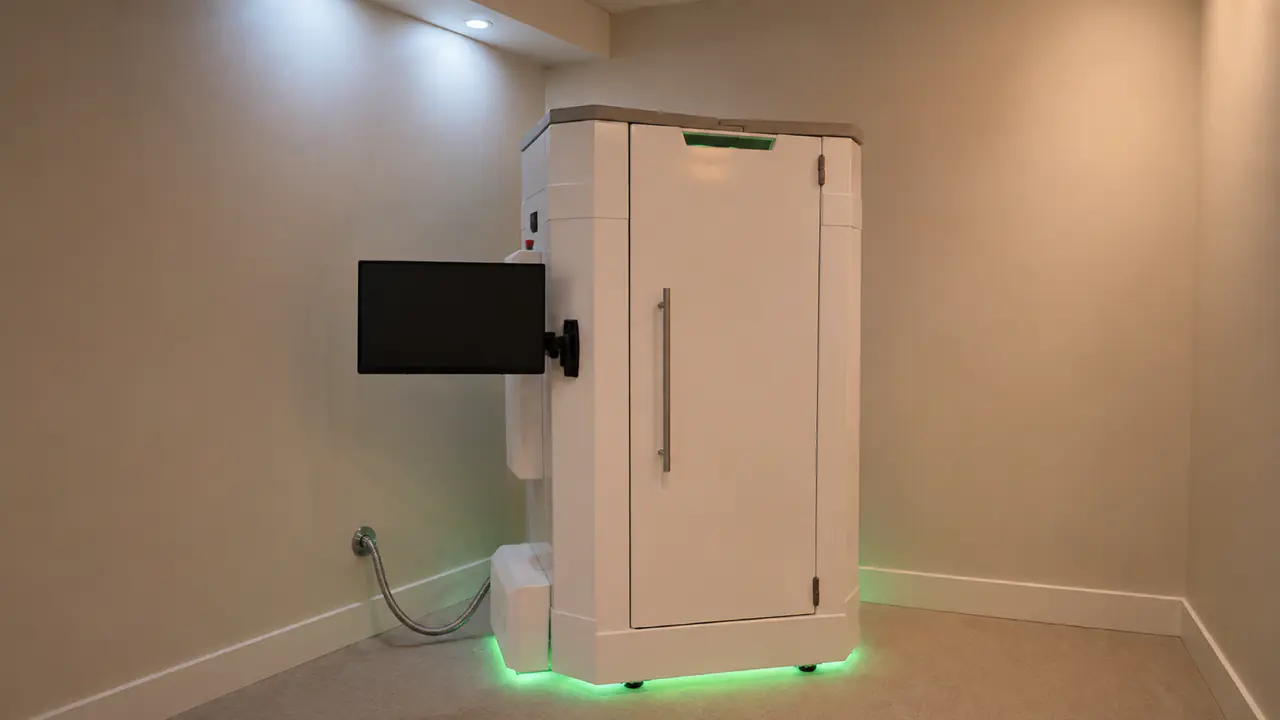 Cabina de crioterapia